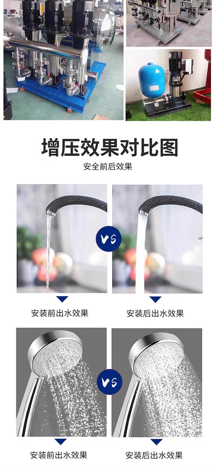 克萊遜多級(jí)離心泵水處理用CDL(F)立式不銹鋼增壓泵CHL臥式原水泵